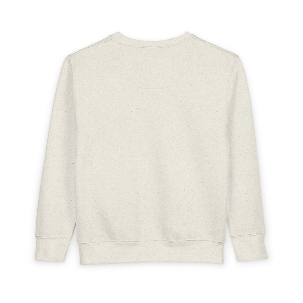Toddler Sweatshirt — Cute Potted Plant Graphic "Growing Globally"