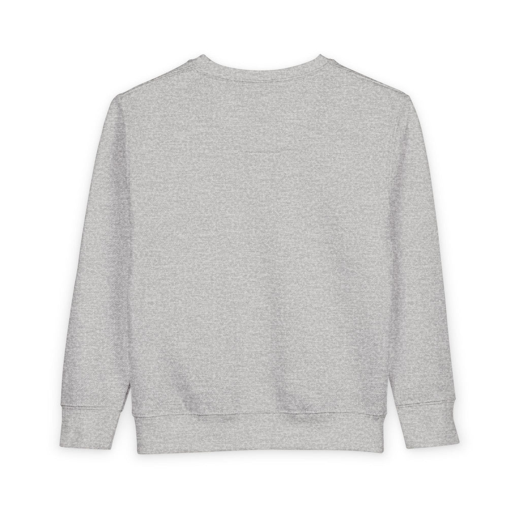 Toddler Sweatshirt — Cute Potted Plant Graphic "Growing Globally"