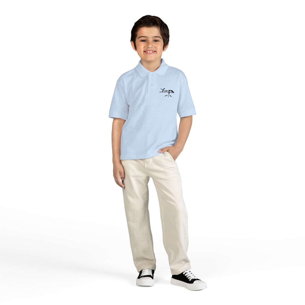 DryBlend Youth Jersey Polo